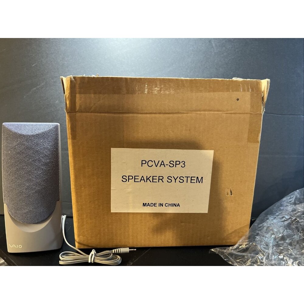 Sony VAIO Wired VGP-SP3 Computer Speakers, Powered, 2.0 System - NEW in BOX